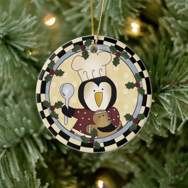 Cute Penguin Ornament (Tree)