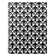 Cute Penguin Parade Notebook