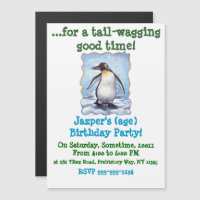 Cute Penguin Personalised Party