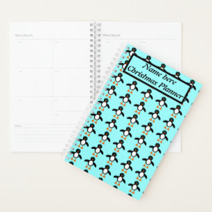 Cute Penguin Personalised Planner