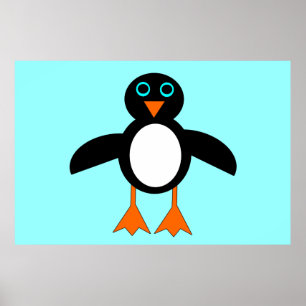 Cute Penguin Poster