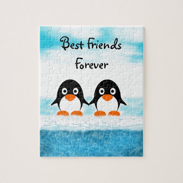 Cute Penguin Puzzle (Vertical)