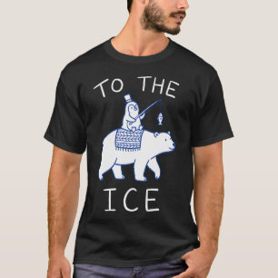 Cute Penguin Riding Polar Bear T-Shirt