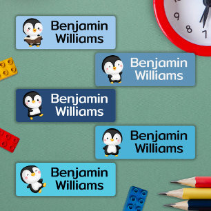 Cute Penguin School Daycare Camp Name