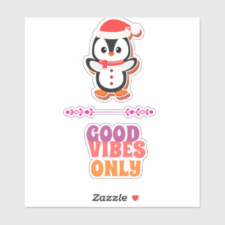 Cute penguin Sheet Size: 6" x 6" Sheet