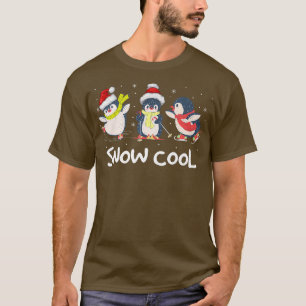 Cute Penguin Snow Cool Winter Christmas Penguin Lo T-Shirt