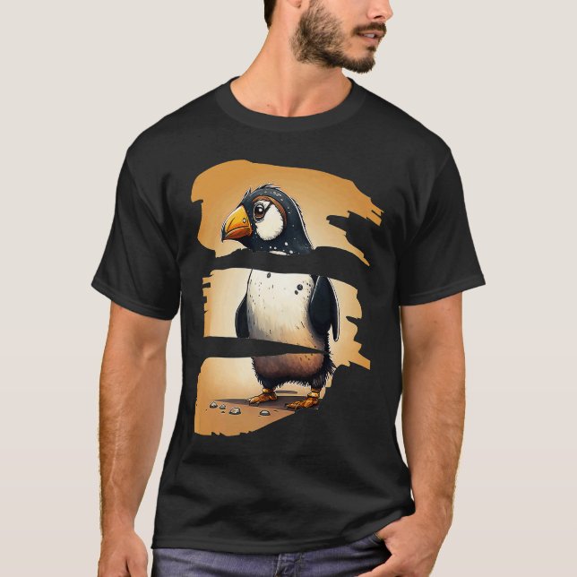 Cute Penguin T-Shirt (Front)