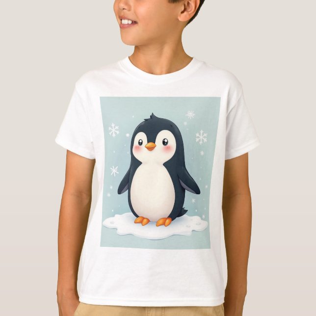 cute Penguin T-Shirt (Front)