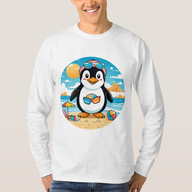 Cute Penguin T-Shirt (Front)
