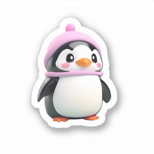 cute penguin with hat (Front)