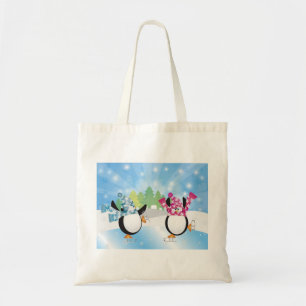 Cute Penguins Figure Skating Bag