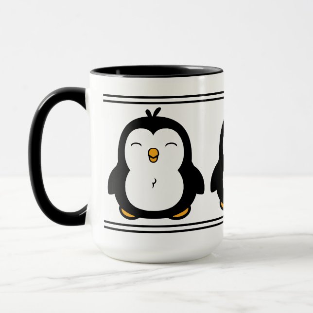 Cute Penguins Mug (Left)