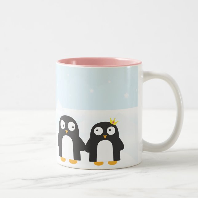 Cute penguins mug (Right)