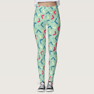 Cute Performance Green Yoga Pant Leggings