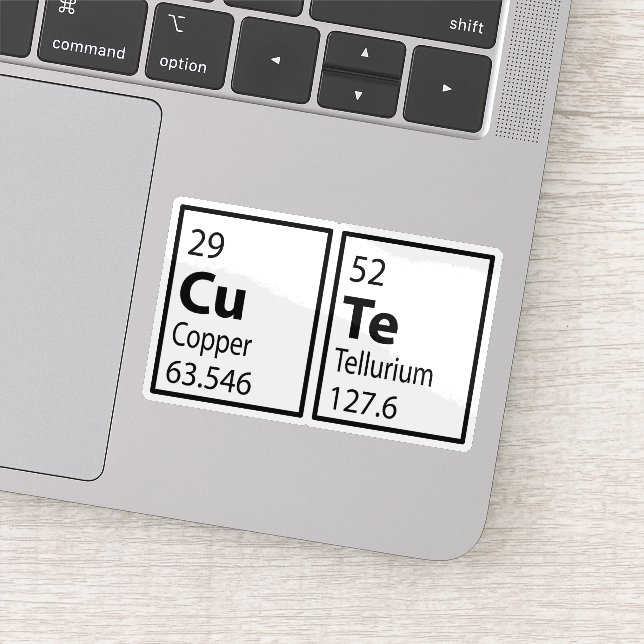 CUTE Periodic Table (Detail)