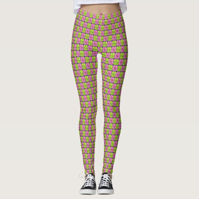 Cute periodic table word leggings (4) (Front)
