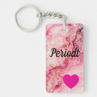 cute periodt keychain