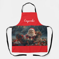 Cute Persian Cat Christmas Personalised