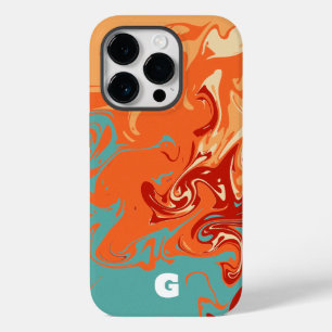 Cute Personalise Pastel Marbel Case-Mate iPhone 14 Pro Case