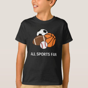 Cute personalised all sports fans T-Shirt