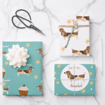 Cute Personalised Basset Hound Dog lovers