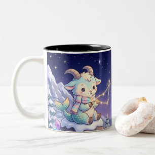 Cute Personalised Capricorn Zodiac Mug