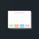 Cute Personalised Cat Lovers Post-it Notes<br><div class="desc">Cute Personalised Cat Lovers Post-it Notes. Perfect gift or item for cat lovers like you.</div>