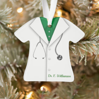 Cute Personalised Doctor Ornament