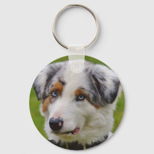 Cute Personalised Dog Key Chain