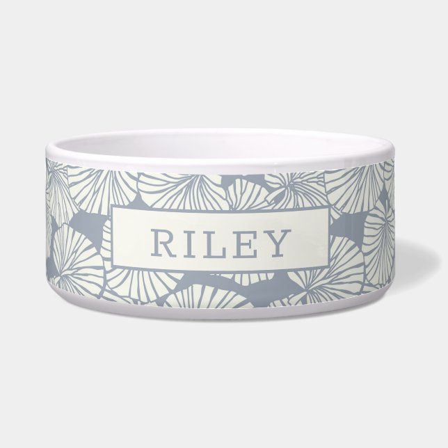 Cute Personalised Dog Water Bowl (Front)