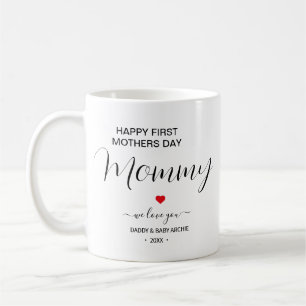 Cute Personalised First Mother's Day coffee Mug