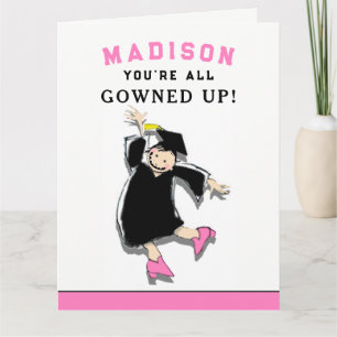 Cute Personalised Graduation Card