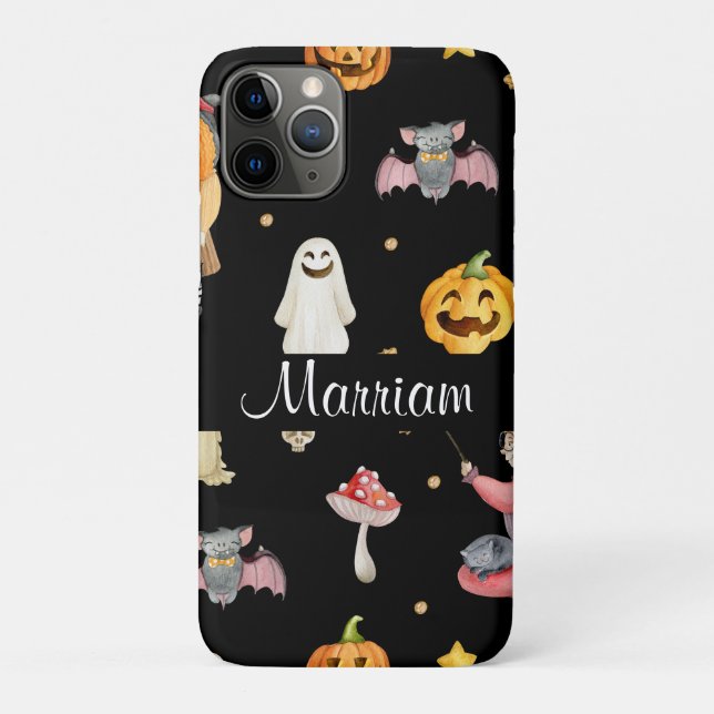 Cute Personalised Halloween  Case-Mate iPhone Case (Back)