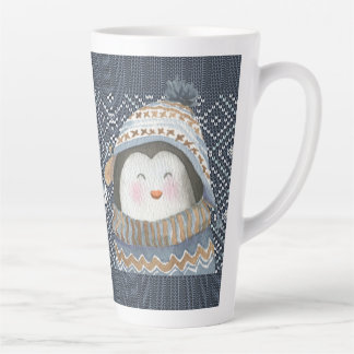 Cute Personalised Knitting Gift Idea Latte Mug