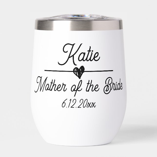 Cute Personalised Mother of the Bride (Front)