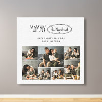Cute Personalised Mothers Day Family Photo