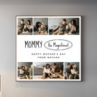 Cute Personalised Mothers Day Family Photo