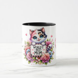 Cute Personalised Mother's Day Quote/Cat Mug