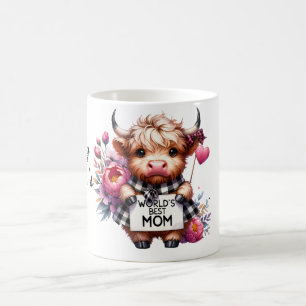 Cute Personalised Mother's Day Quote/Cow Coffee Mug