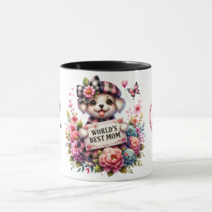 Cute Personalised Mother's Day Quote/Dog Mug