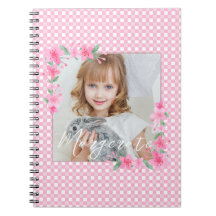 Cute Personalised one Photo Pink