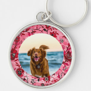 Cute Personalised Pet Keepsake for Dog Dads Key Ring