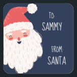 Cute Personalised Santa Gift Tags<br><div class="desc">Help disguise your handwriting by using these personalised 'from Santa' gift tag stickers.</div>