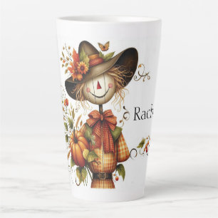 Cute Personalised Scarecrow Latte Mug