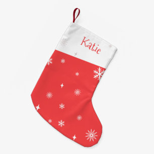 Cute Personalised Small Christmas Stocking