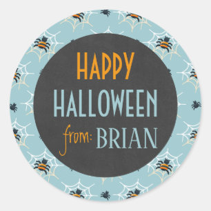 Cute Personalised Sticker for Halloween