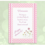 Cute, Personalised Sweet 16 birthday card<br><div class="desc">Sweet 16 comes only once in a lifetime!</div>