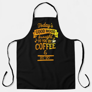 Cute Personalized barista aprons, Coffee Shop Apron
