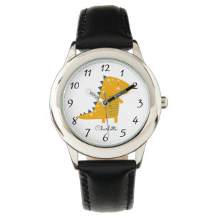 Cute Personalized Dinosaur Kid's Watch