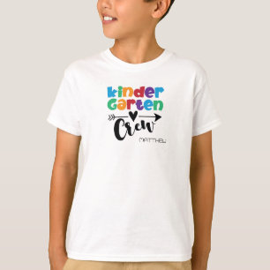 Cute, PERSONALIZED kids Kindergarten T-Shirt